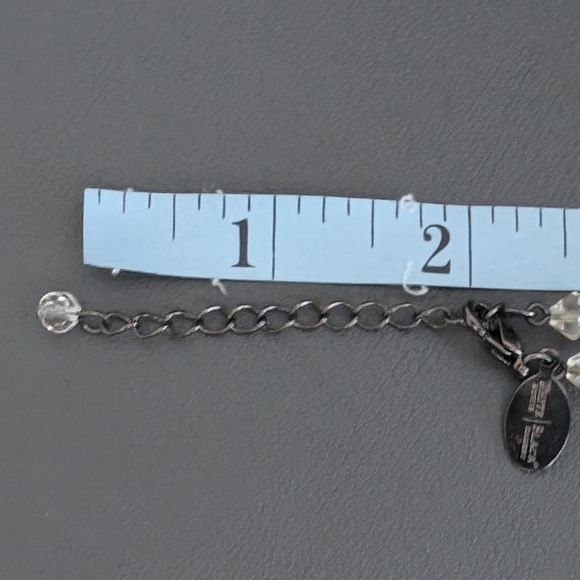 White House Black Market Acrylic and Glass Pendant Necklace - Picture 7 of 8